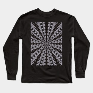 Planet X Space Art Optical illusion Patterns Long Sleeve T-Shirt